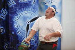 Иван Пистунов (Алексеевское ЛПУМГ) занял первое место в весовой категории свыше 90 кг