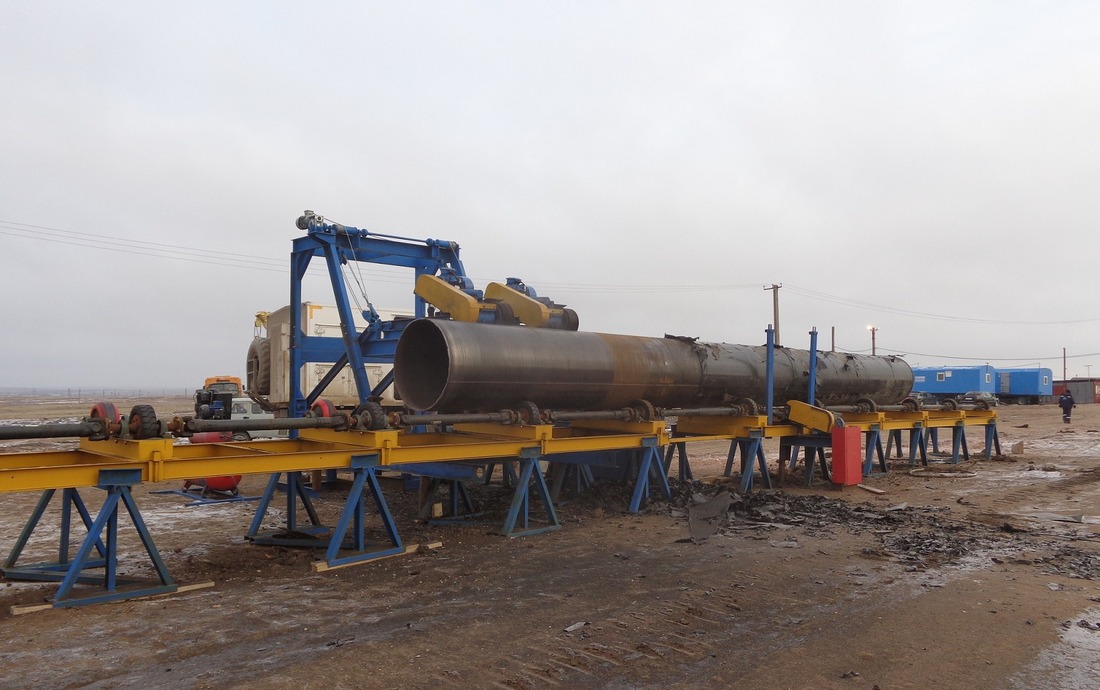 В «Газпром трансгаз Екатеринбург» испытали новое отечественное оборудование для очистки труб