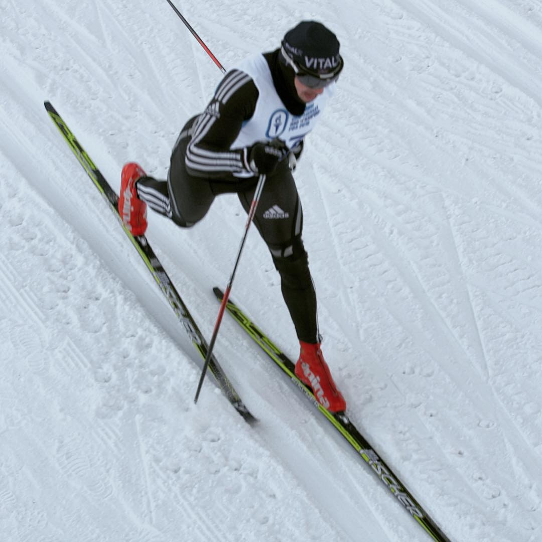 Лыжник Андрей Мазурин стал третьим в возрастной группе «40 плюс»