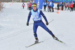 Иван Ежов, победитель Спартакиады в лыжных гонках в возрастной категории до 40 лет