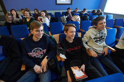 «День открытых дверей» для учеников Газпром-класса, действующего на базе школы №53 Екатеринбурга
