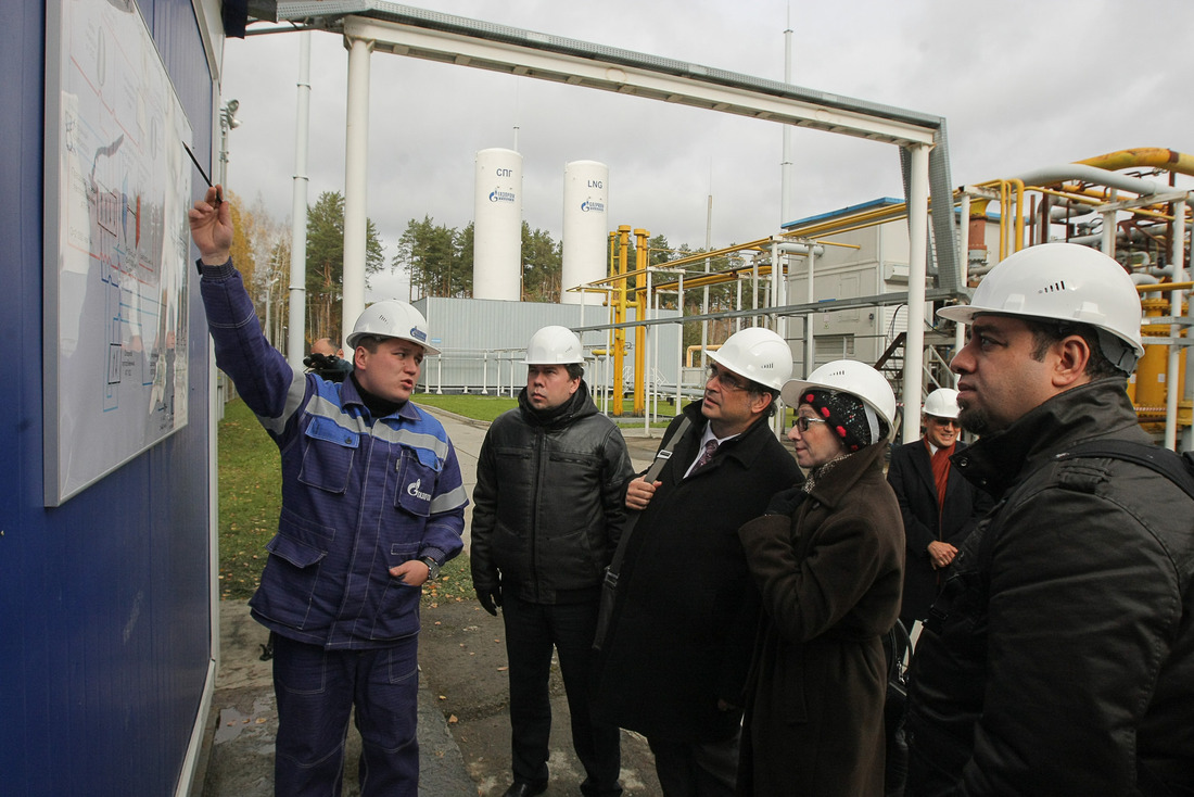 Делегация "GDF SUEZ" посетила Комплекс по производству СПГ на ГРС-4 г. Екатеринбурга