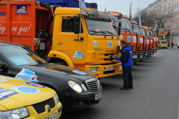 "Голубой коридор — 2011", выставка автомобилей на газомоторном топливе