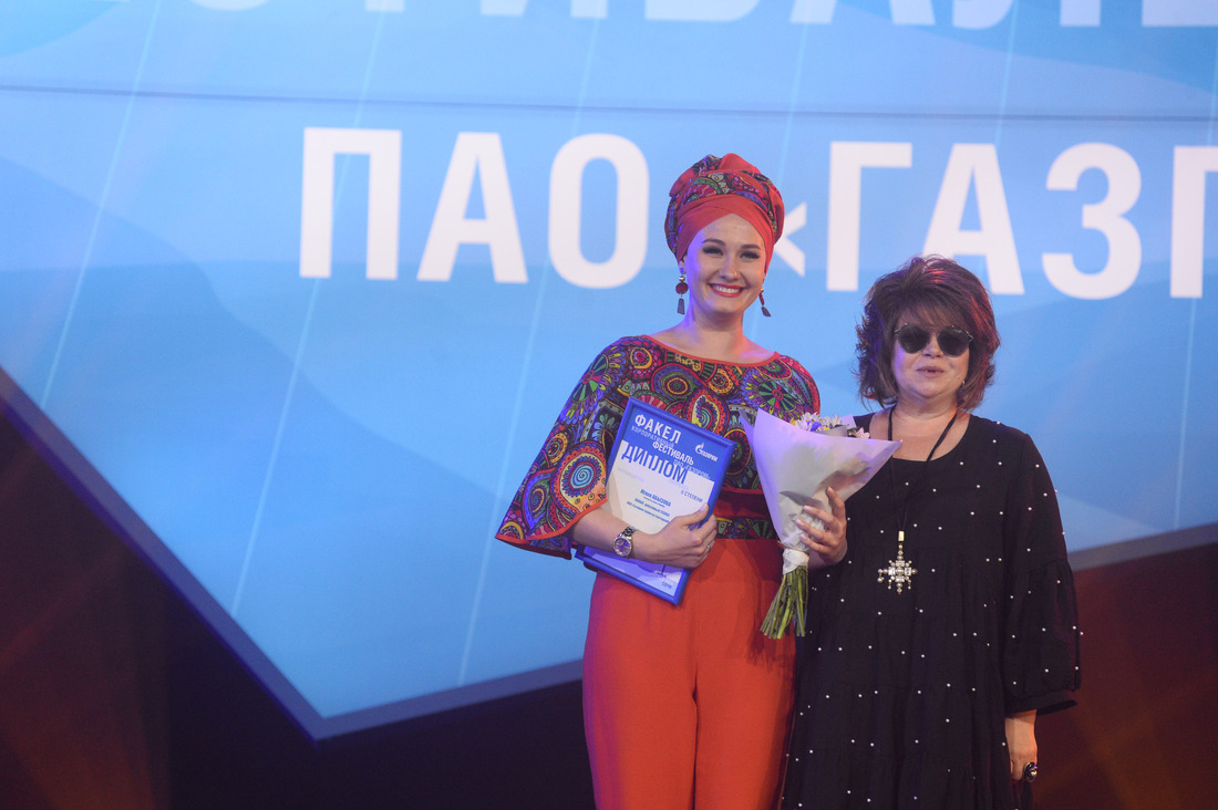 Джазовая певица Юлия Абызова получила диплом II степени корпоративного фестиваля «Факел»