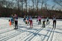 Финальные соревнования по лыжным гонкам среди работников предприятия