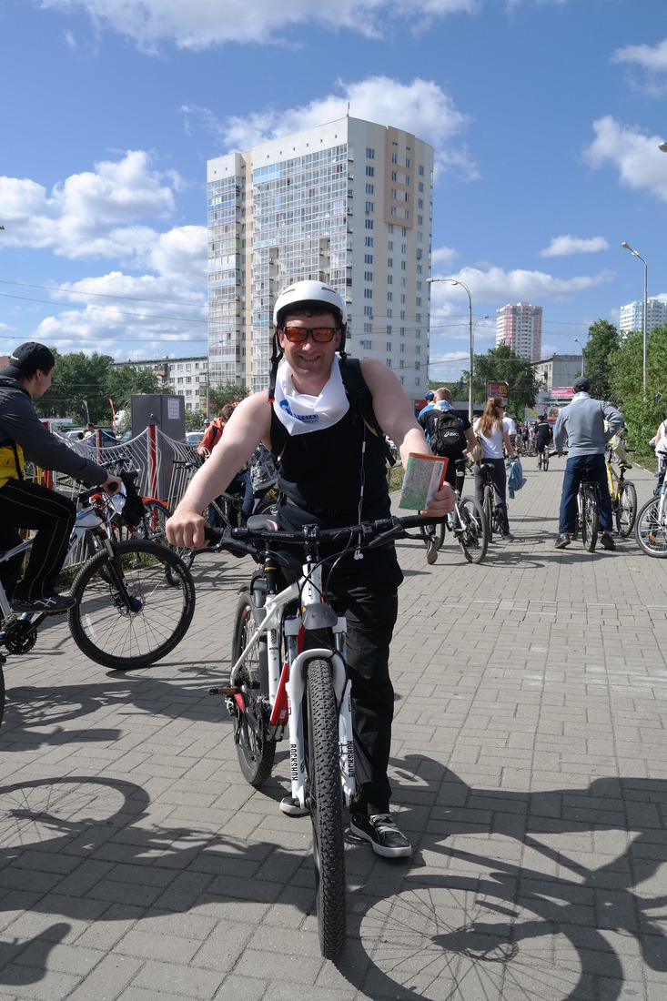 Работники «Газпром трансгаз Екатеринбург» приняли участие в «Майской велопрогулке»