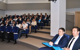 Участники мероприятий по профессиональной адаптации молодых специалистов и работников ООО «Газпром трансгаз Екатеринбург»