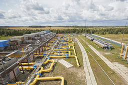 В ходе комплекса ППР агрегаты второго цеха КС Далматовская обеспечивали транспорт газа по магистрали