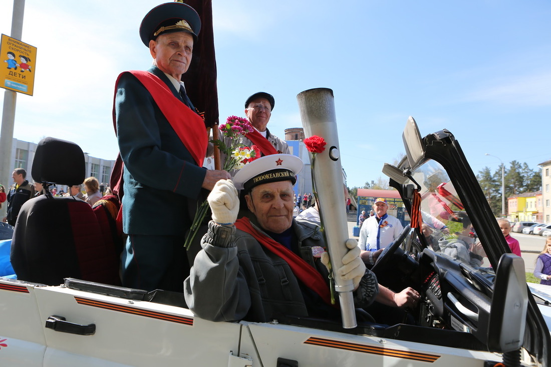 Ветераны Великой Отечественной войны — главные герои торжеств в честь праздника Победы
