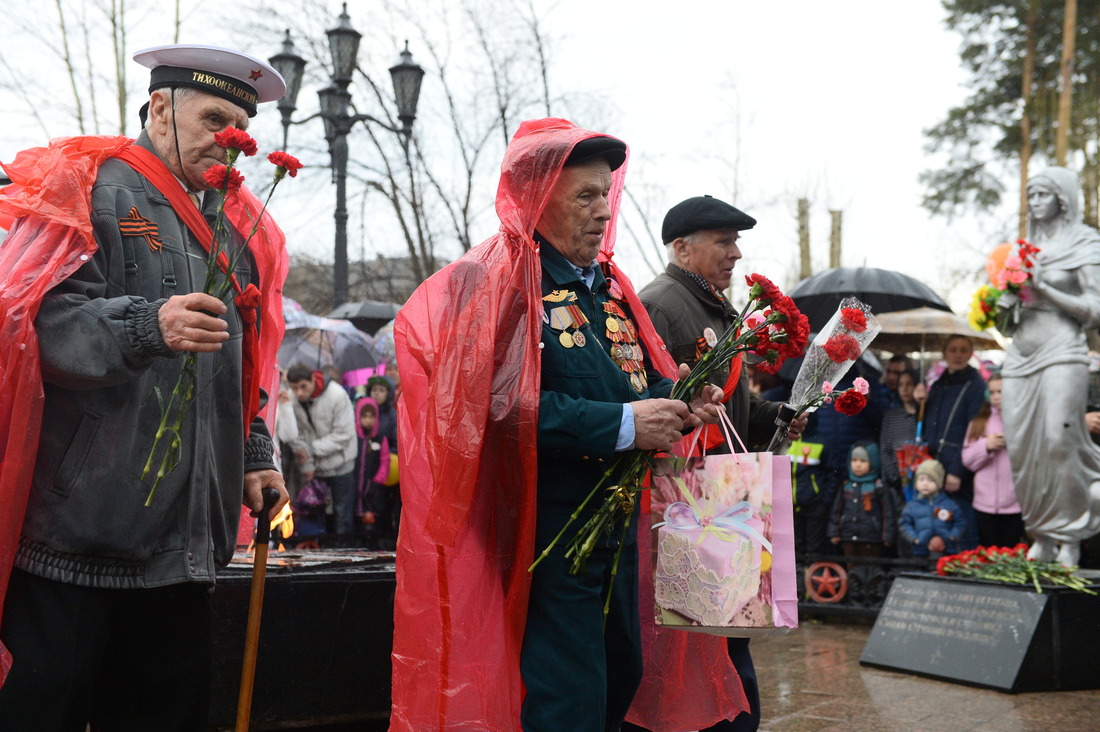 Главными героями праздника, посвященного 73-й годовщине Победы в Великой Отечественной войне, стали ветераны и труженики тыла, вдовы участников боевых действий и дети войны