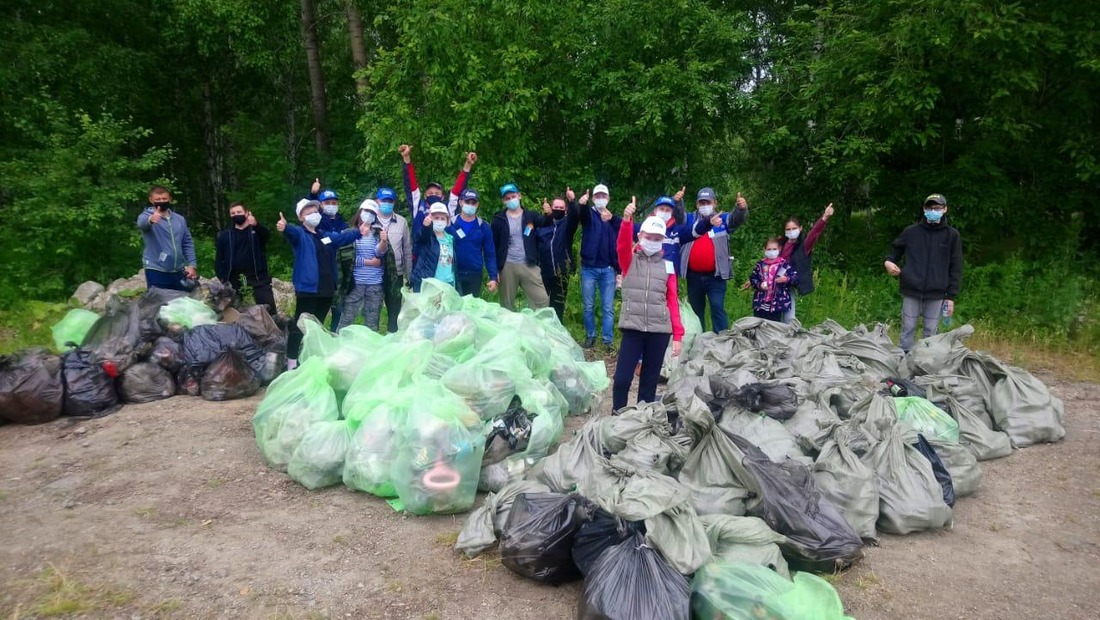 В ходе квеста эко-активисты собрали более 5 тонн мусора