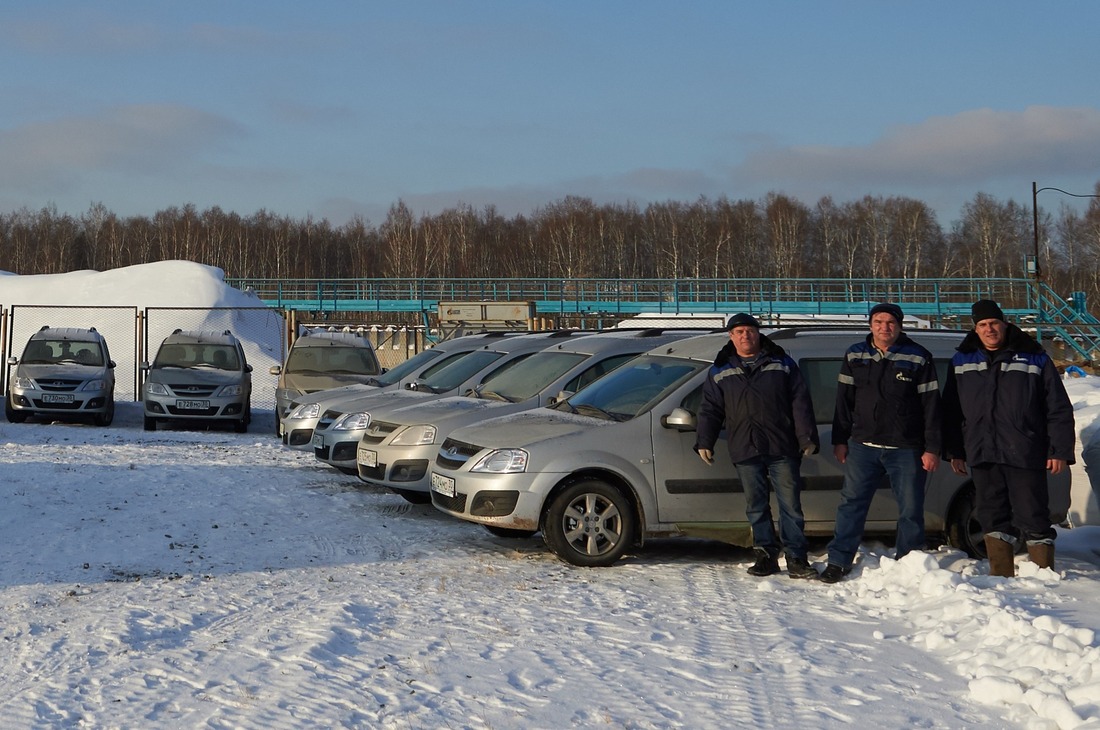 Автопарк предприятия пополнился отечественной техникой, работающей на метане