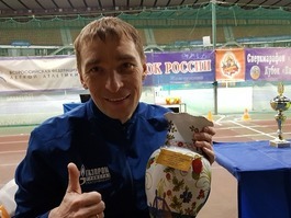 Алексей Никоноров, победитель сверхмарафона "Ночь Москвы"