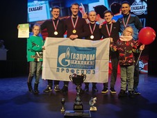 Победители юбилейного X чемпионата по мини-футболу «Екабайт»