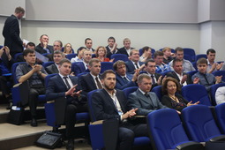 Участники конференции молодых специалистов газотранспортных предприятий ОАО "Газпром"