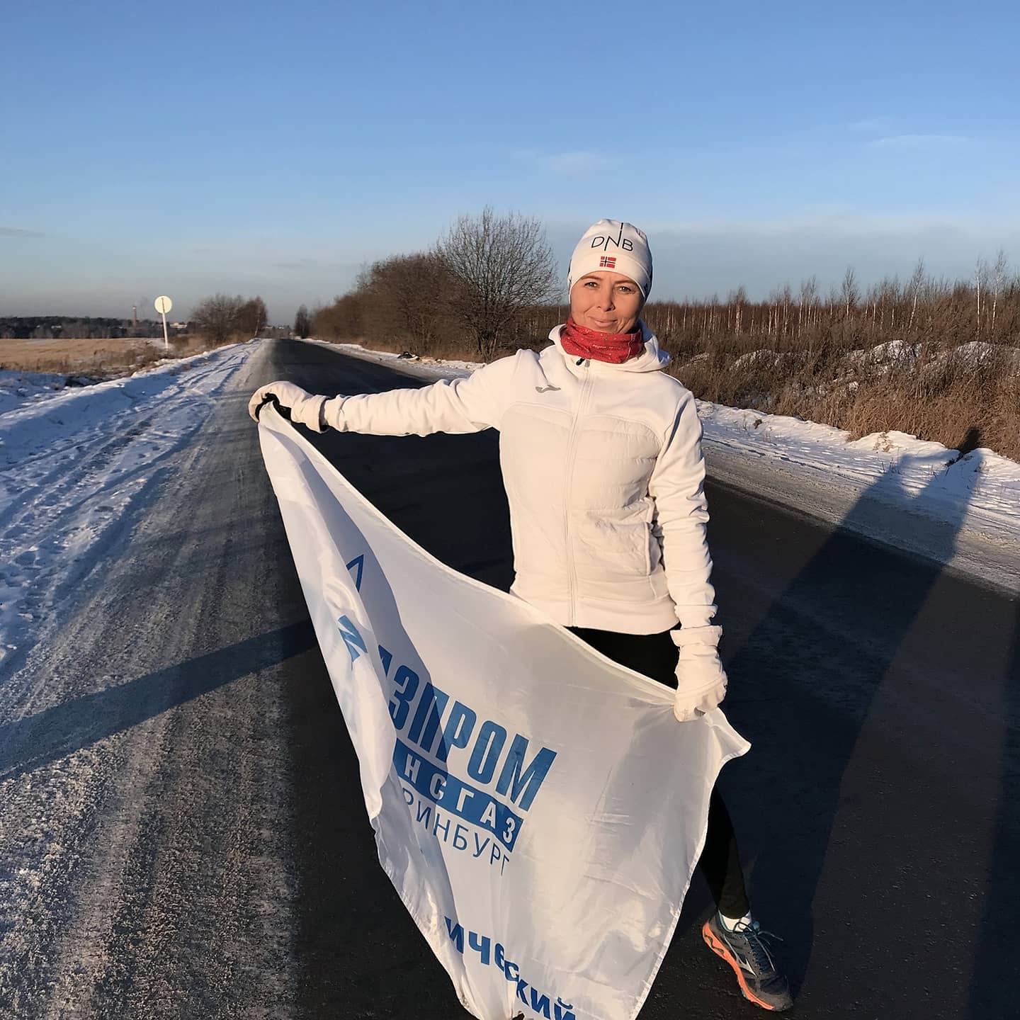 Елена Гордина (Инженерно-технический центр) остановилась на дистанции 10 км.
