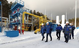 Вторым объектом, который посетила делегация «Газпром трансгаз Самара» стал комплекс по производству СПГ на ГРС №4 г. Екатеринбурга