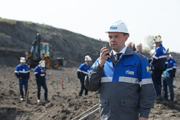 Генеральный директор «Газпром трансгаз Екатеринбург» Алексей Крюков на Копейском полигоне