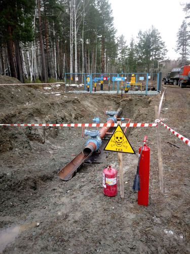 Специалистами уральского газотранспортного предприятия методом ВТД обследовано более полутора тысяч км газопроводов