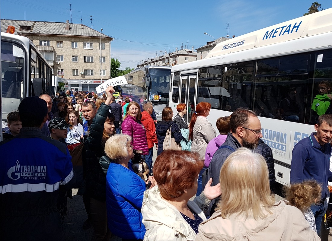 Вчера на первую смену в лагерь «Прометей» отправилось 356 детей уральских газовиков в возрасте от семи до 14 лет