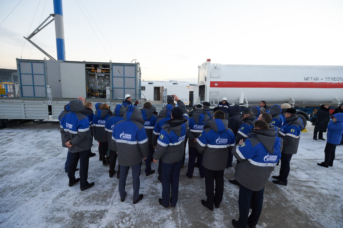 Выставка техники на компримированном и сжиженном природном газе