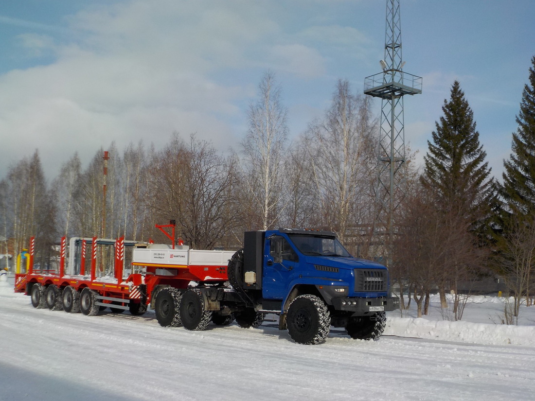 Новая партия газомоторных автомобилей «Урал» пополнила автопарк ООО "Газпром трансгаз Екатеринбург"