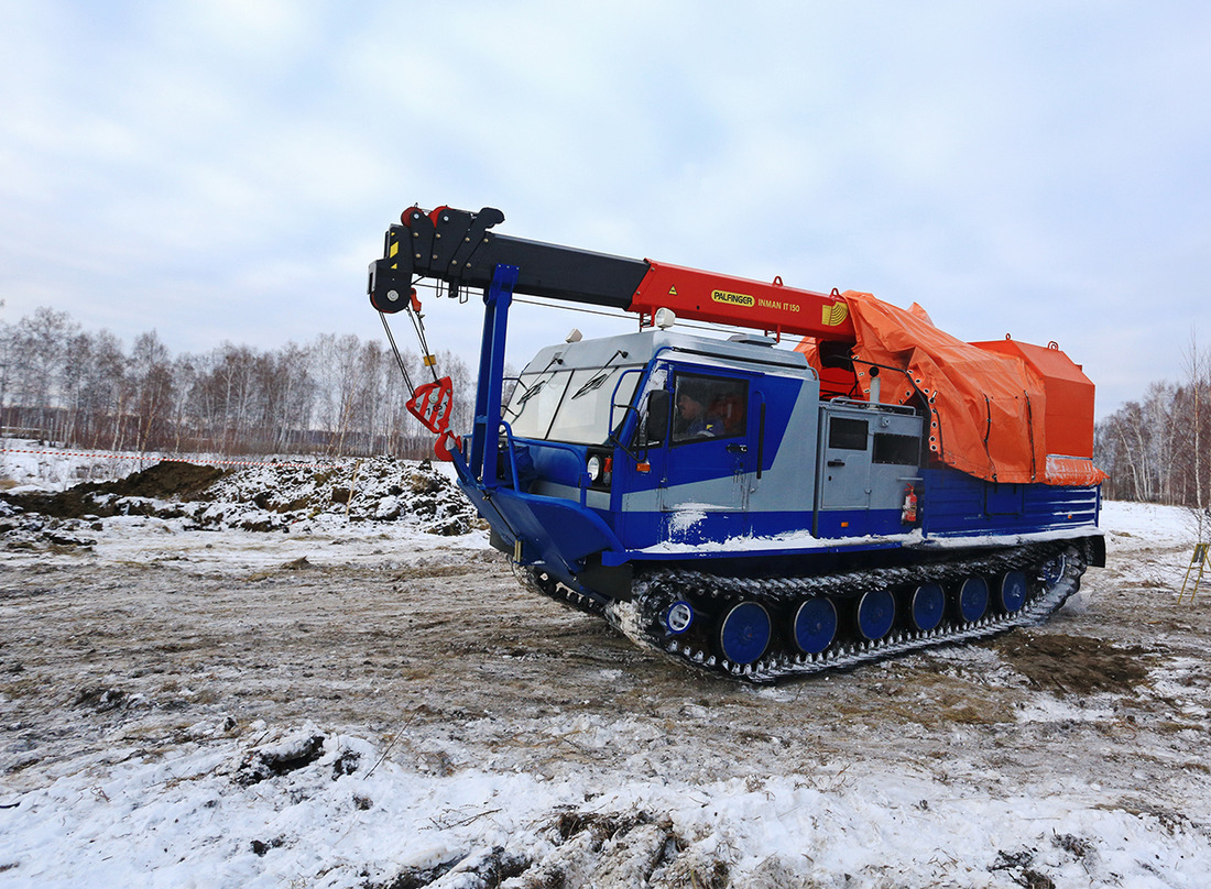 В «Газпром трансгаз Екатеринбург» уже проходит обкатку мобильный сварочный комплекс на базе гусеничной машины ТМ-140